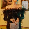 BABEYOND Evening Dresses | Formal Dresses<Elegant Sequin Feather Mermaid Dress