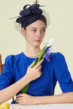 BABEYOND Fascinators | Lady<Elegant Veil Tea Party Fascinator