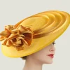 BABEYOND Fascinators<Elegant Wide-Brim Fascinator