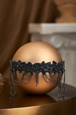 BABEYOND Rhinestone | Chain<Embellished Rhinestone Chain Headband