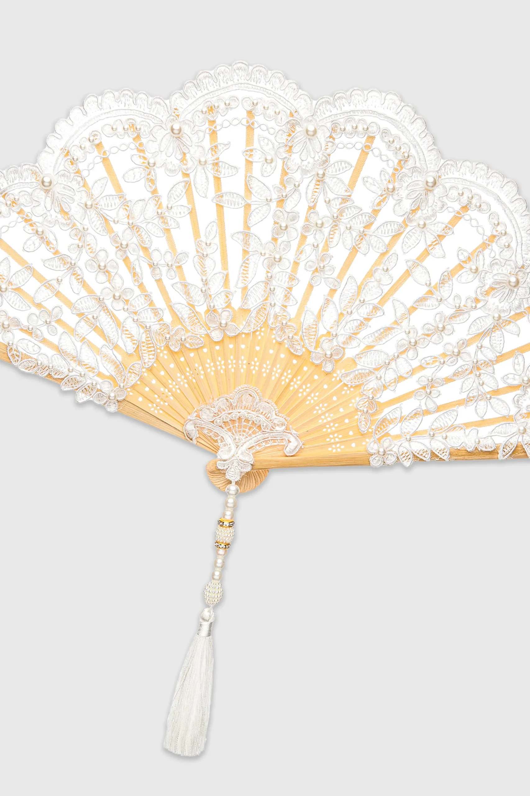 BABEYOND Fans<Exquisite Non-Foldable Lace Fan