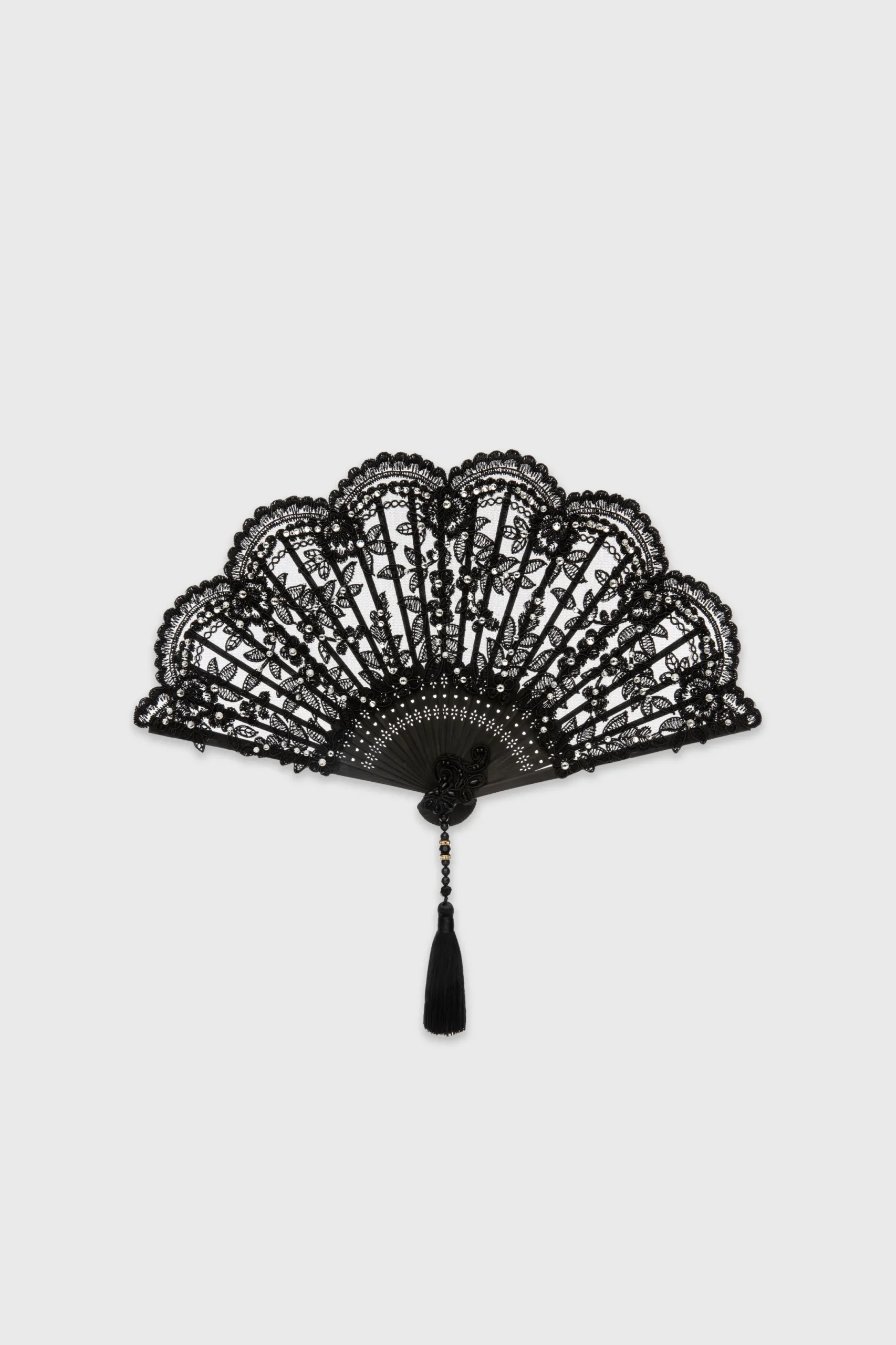 BABEYOND Fans<Exquisite Non-Foldable Lace Fan