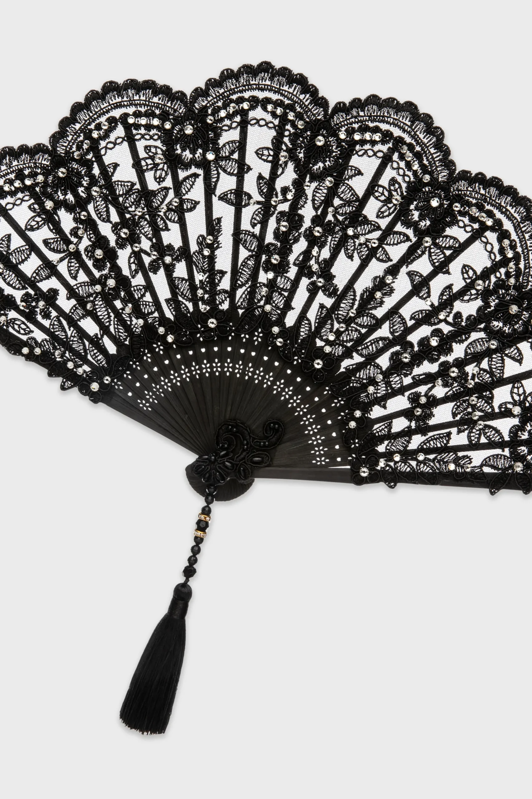 BABEYOND Fans<Exquisite Non-Foldable Lace Fan