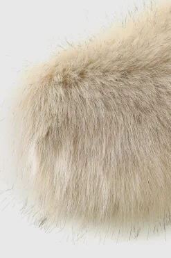 BABEYOND Shawls & Scarves | Vintage<53.9" Faux Fur Shoulder Collar Scarf