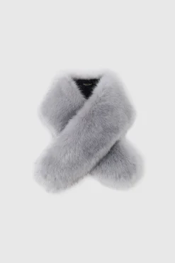 BABEYOND Shawls & Scarves | Vintage<53.9" Faux Fur Shoulder Collar Scarf