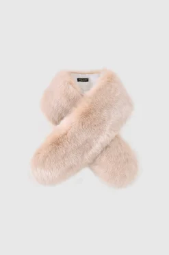 BABEYOND Shawls & Scarves | Vintage<47.2" Faux Fur Shoulder Winter Scarf