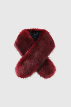 BABEYOND Shawls & Scarves | Vintage<47.2" Faux Fur Shoulder Winter Scarf