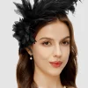 BABEYOND Fascinators<Feather Flower Headband Fascinator