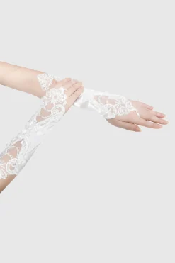 BABEYOND Flapper | Gloves<11.7" Finger Loop Lace Flapper Gloves