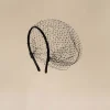 BABEYOND Fascinators<Flapper Mesh Veil Headband Bridal Fascinator