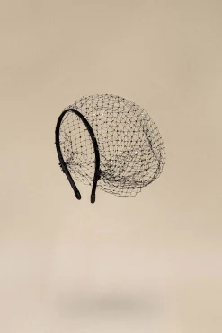 BABEYOND Fascinators<Flapper Mesh Veil Headband Bridal Fascinator