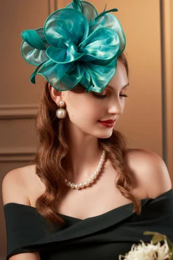 BABEYOND Fascinators<Floral Feather Tea Party Fascinator