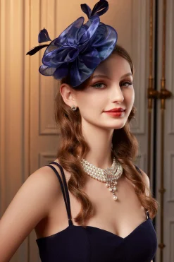 BABEYOND Fascinators<Floral Feather Tea Party Fascinator