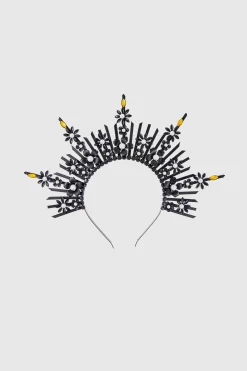 BABEYOND Halo Crown<Floral Pearl Sunburst Mary Halo Crown