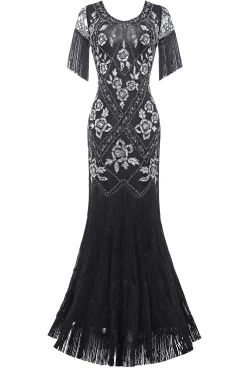 BABEYOND Wedding Dresses | Wedding<Flowery Multi-Layer Maxi Mermaid Dress