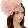 BABEYOND Fascinators<Fluffy Mesh Flower Headband Fascinator