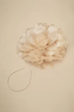 BABEYOND Fascinators<Fluffy Mesh Flower Headband Fascinator