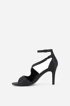 BABEYOND Shoes | Vintage<Glitter Open Toe Retro High Heels