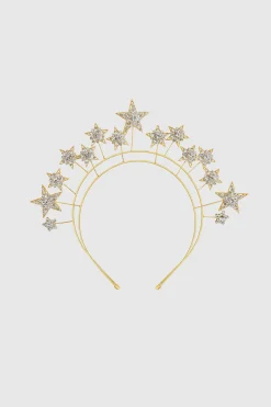 BABEYOND Halo Crown<Glittering Rhinestone Star Halo Crown