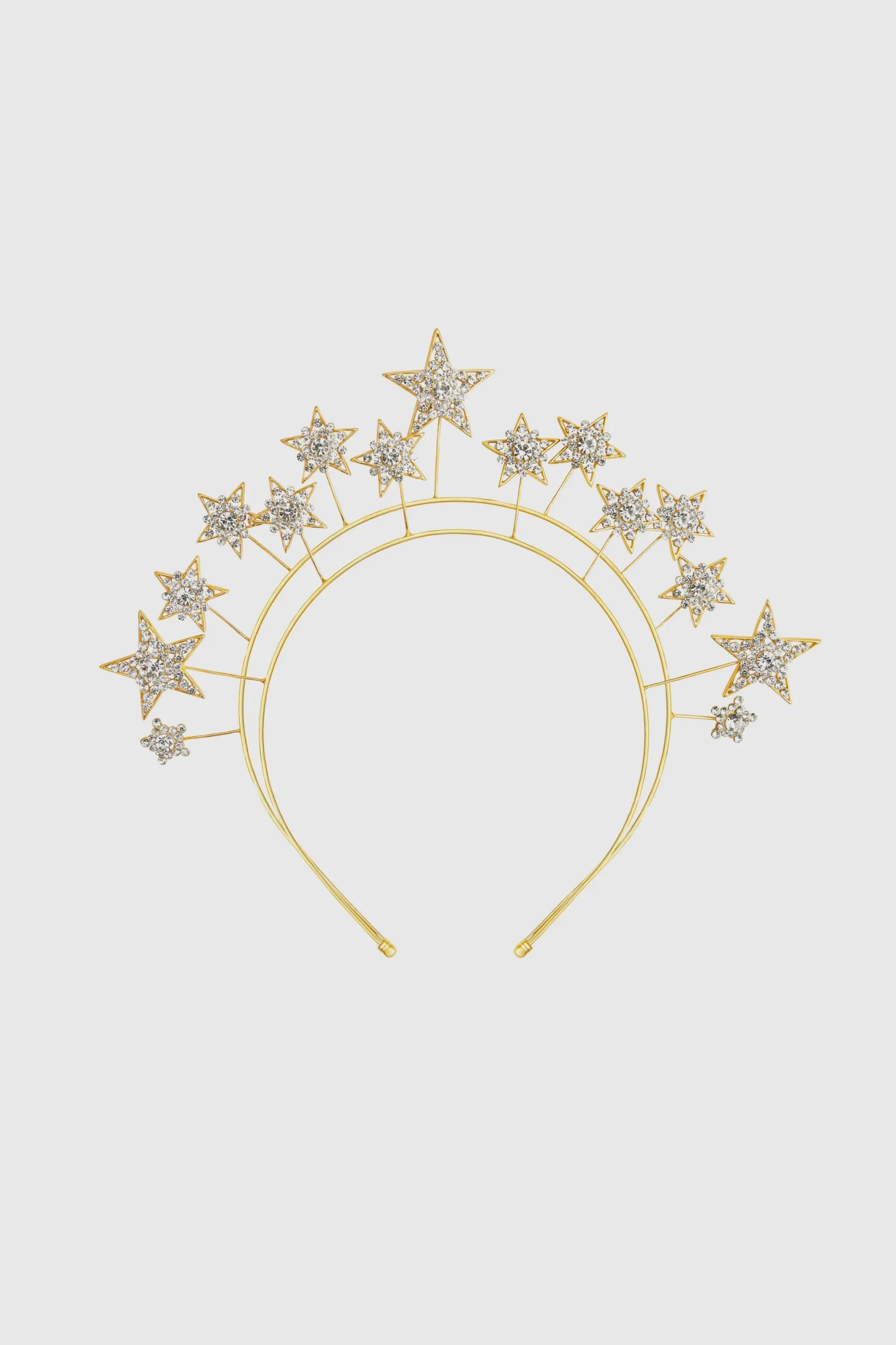 BABEYOND Halo Crown<Glittering Rhinestone Star Halo Crown