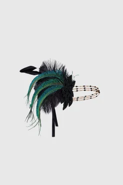 BABEYOND Feather | Feather<Gorgeous Beaded Feather Hairband