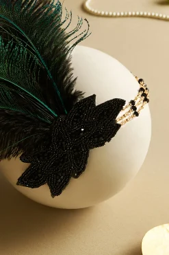 BABEYOND Feather | Feather<Gorgeous Beaded Feather Hairband