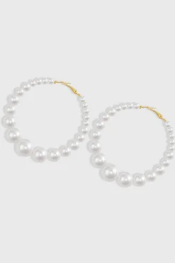 BABEYOND Earrings | Casual<Gorgeous Pearl Hoop Earrings