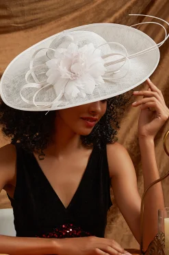 BABEYOND Fascinators<Graceful Floral Loop Fascinator