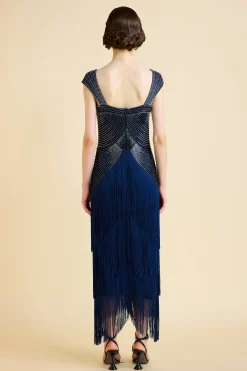 BABEYOND Evening Dresses | Sequin<Graceful Gradient Bead Fringe Evening Gown