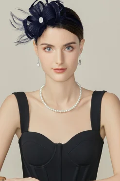 BABEYOND Fascinators<Graceful Tea Party Derby Fascinator