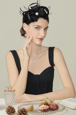 BABEYOND Fascinators<Graceful Tea Party Derby Fascinator