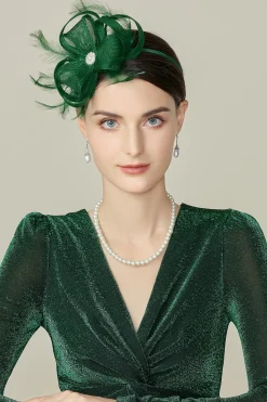 BABEYOND Fascinators<Graceful Tea Party Derby Fascinator
