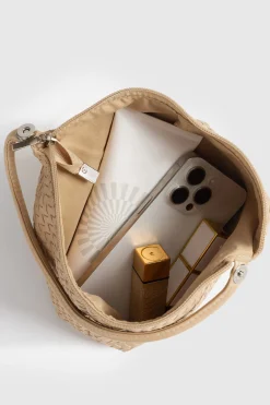 BABEYOND Handbags<Graceful Woven Leather Evening Clutch