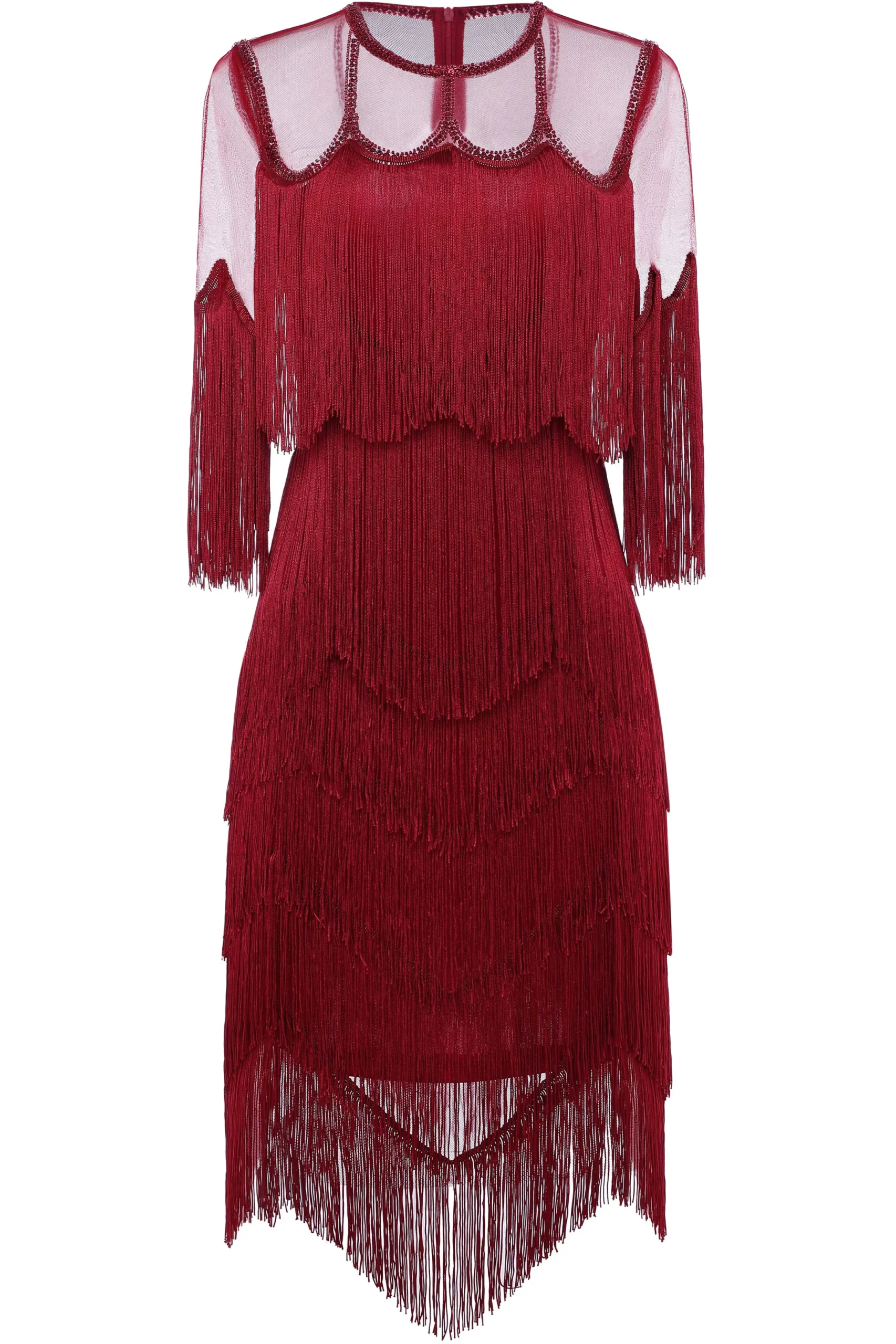 BABEYOND Flapper Dresses | Fringe<Gracefully Swaying Fringe Flapper Dress