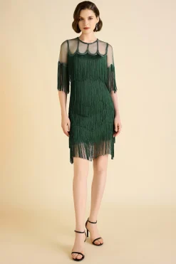 BABEYOND Flapper Dresses | Fringe<Gracefully Swaying Fringe Flapper Dress
