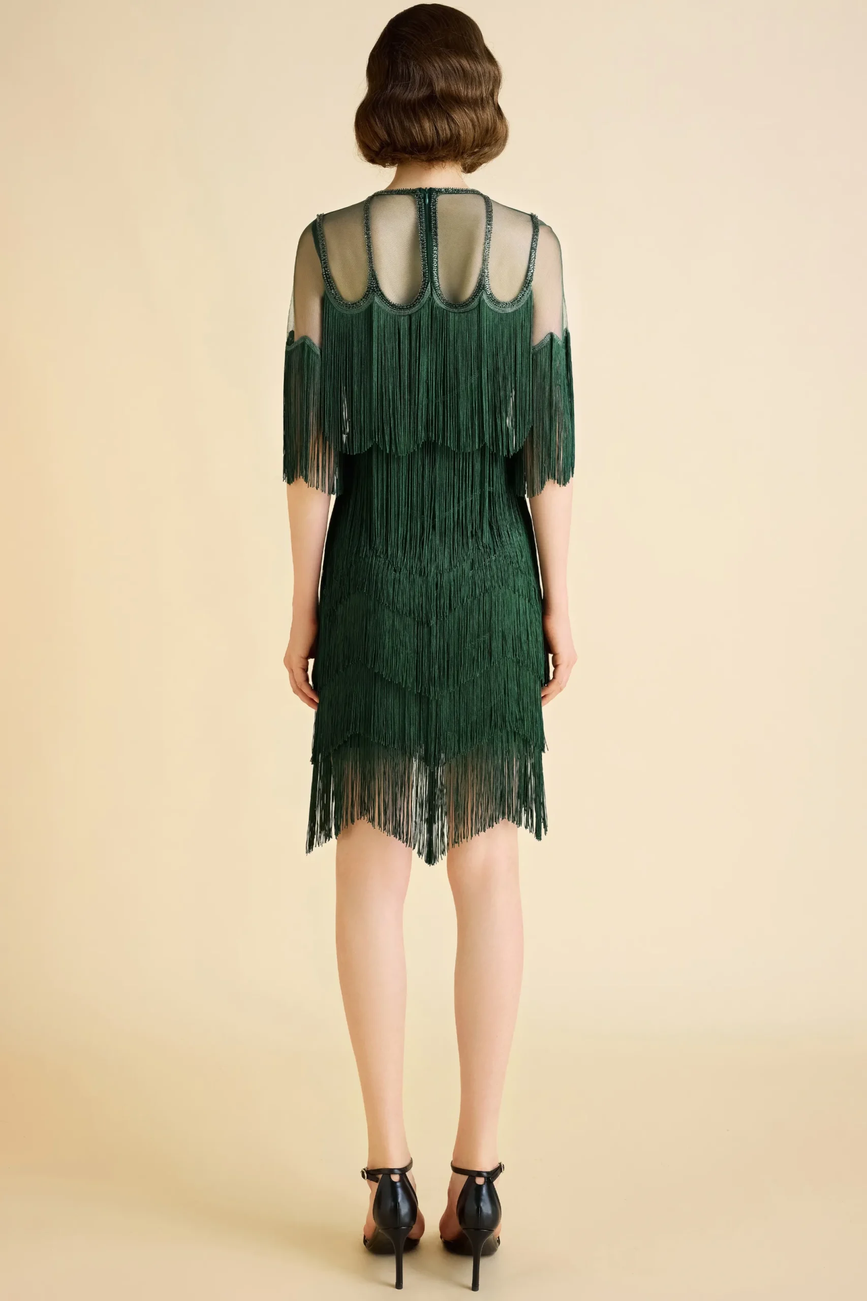 BABEYOND Flapper Dresses | Fringe<Gracefully Swaying Fringe Flapper Dress