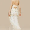 BABEYOND Wedding Dresses | Wedding<Halter Neck Sequin Mermaid Maxi Dress