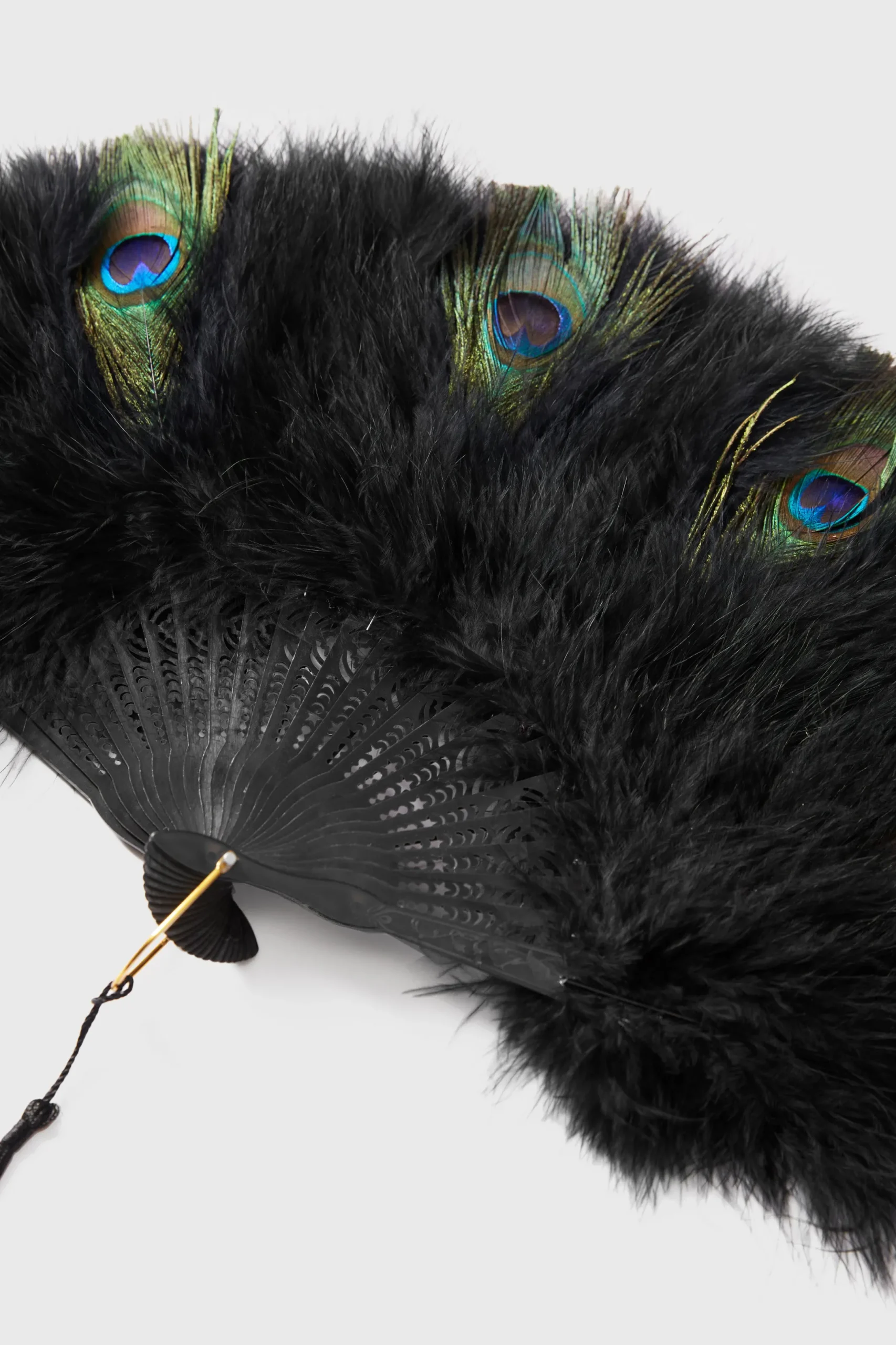 BABEYOND Fans | Vintage<Handheld Marabou Feather Vintage Fan