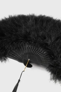 BABEYOND Fans | Vintage<Handheld Marabou Feather Vintage Fan