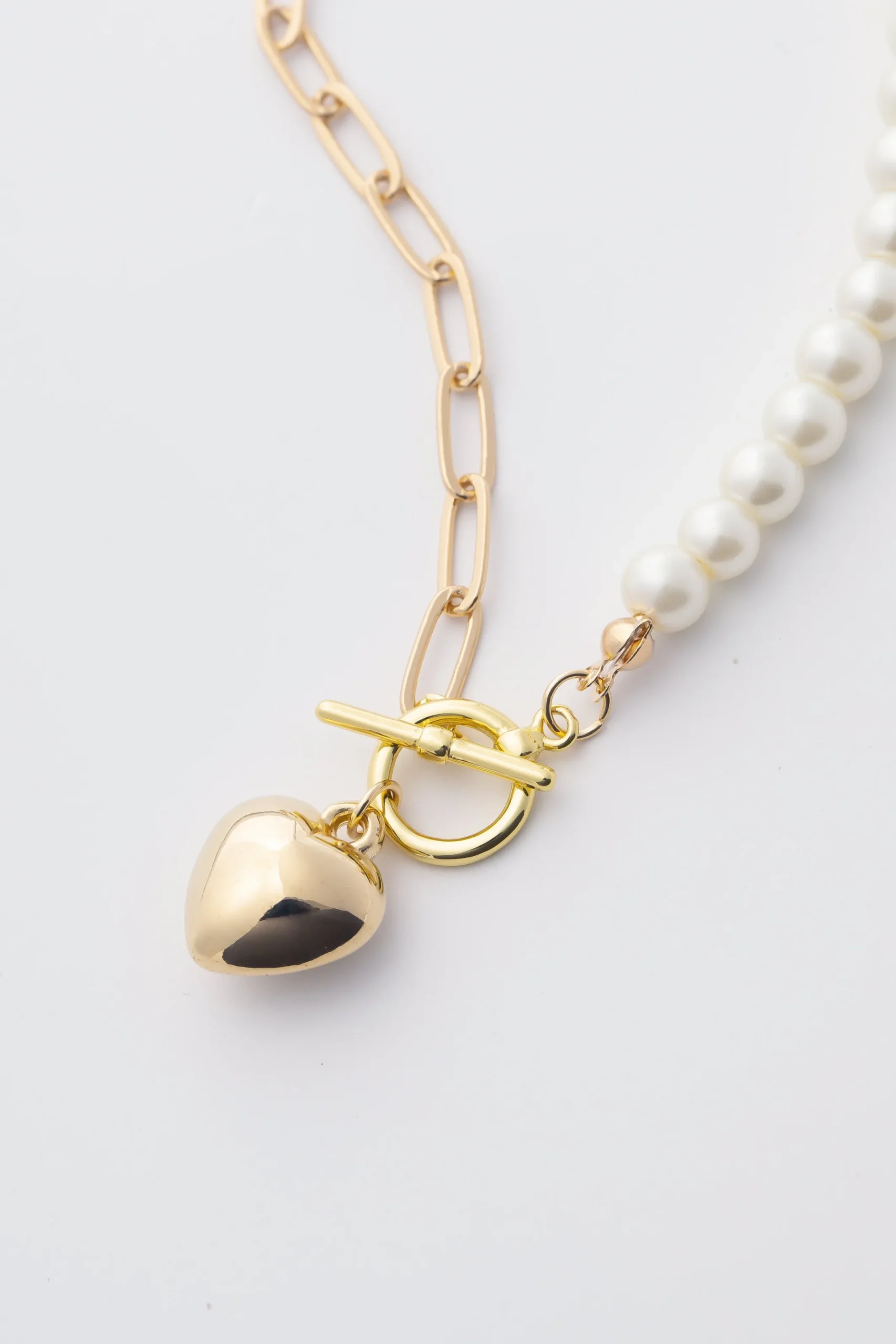 BABEYOND Necklaces | Pearl<Heart-Shaped Pendant Pearl Necklace