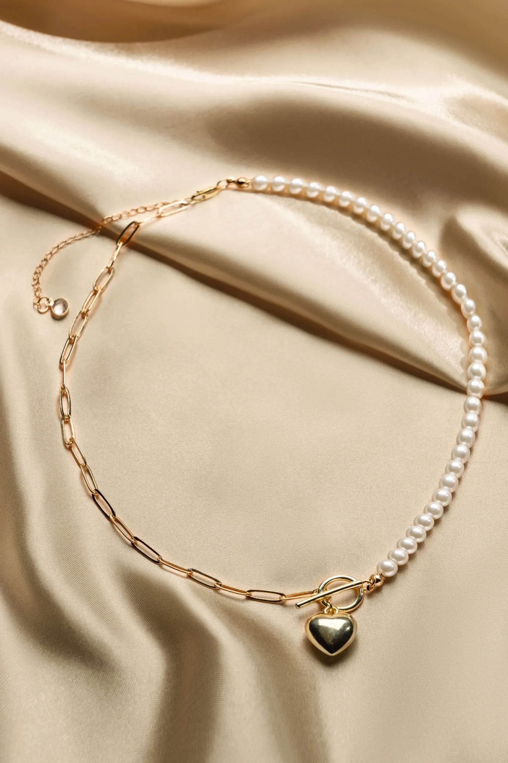 BABEYOND Necklaces | Pearl<Heart-Shaped Pendant Pearl Necklace
