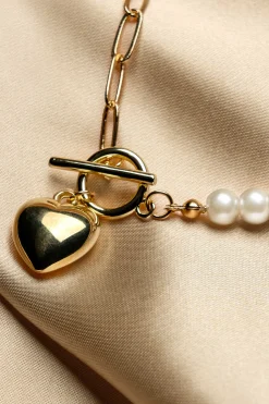 BABEYOND Necklaces | Pearl<Heart-Shaped Pendant Pearl Necklace