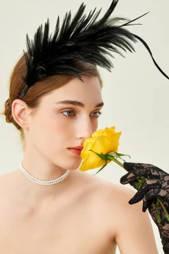 BABEYOND Fascinators<Kentucky Feather Headband Fascinator