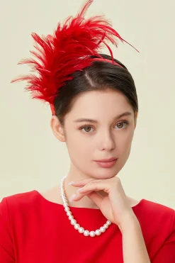 BABEYOND Fascinators<Kentucky Feather Headband Fascinator