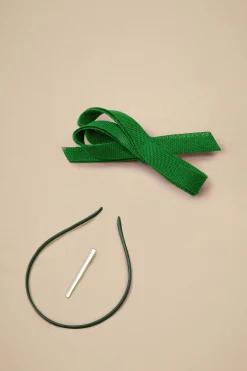 BABEYOND Fascinators<Kentucky Vintage Ribbon Hair Clip Fascinator