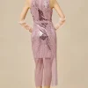 BABEYOND Evening Dresses | Formal Dresses<La Revue Nègre Feather Beading Evening Gown