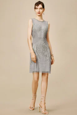 BABEYOND Flapper Dresses | Sequin<La Revue Nègre Feather Embroidery Flapper Dress