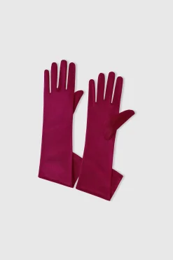 BABEYOND Gloves | Flapper<15" Long Satin Stretchy Flapper Gloves