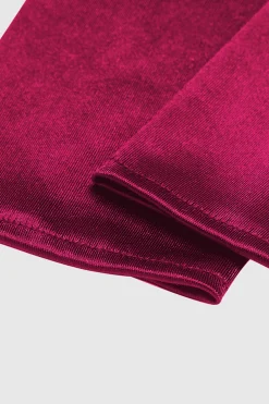 BABEYOND Gloves | Flapper<15" Long Satin Stretchy Flapper Gloves