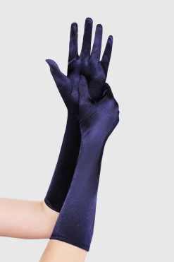 BABEYOND Gloves | Flapper<15" Long Satin Stretchy Flapper Gloves